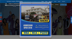 Desktop Screenshot of himt.ac.in